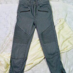 olive jeans